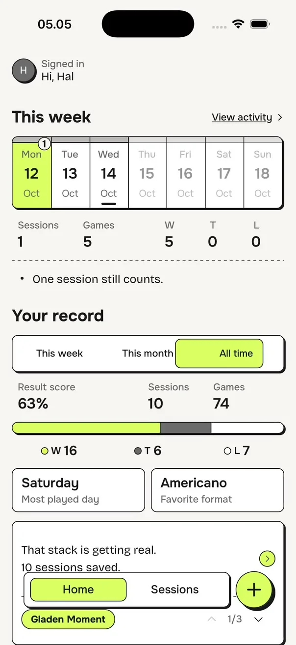 Your record preview